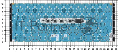 Клавиатура для ноутбука MacBook 12" A1534 2016+ Big Enter черная