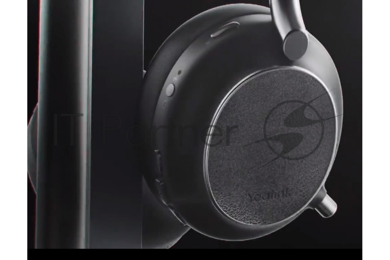 Беспроводные/проводные наушники Yealink BH76 Plus UC Black, накладные, Bluetooth + USB-A, активное шумоподавление, до 40 ч