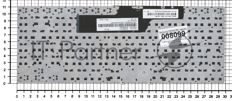 Клавиатура для ноутбука Samsung 355V4C-S01, черная