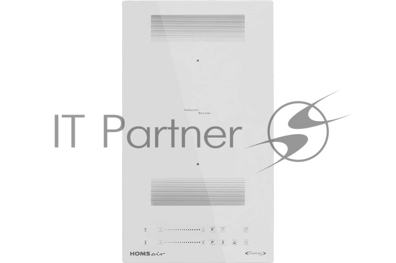 Индукционная варочная поверхность HOMSair HIC32BWH Inverter, 2 конфорки, с зоной расширения, стеклокерамика, 3500 Вт