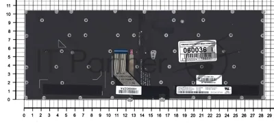 Клавиатура для ноутбука Lenovo Yoga 5 pro Yoga 910, черная без рамки с подсветкой