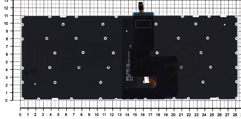 Клавиатура для ноутбука Lenovo Ideapad S145-14API черная с подсветкой