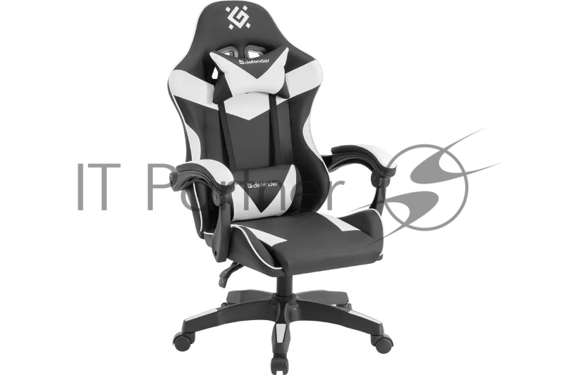 Кресло игровое Defender URANA черный/белый 64058