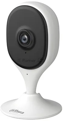 Компактная IP-видеокамера Dahua DH-IPC-C5AP-0280B с Wi-Fi 2.4ГГц 5Мп, 1/3.2” CMOS, объектив 2.8мм, обнаружение людей, ИК 10м, микрофон, динамик