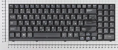 Клавиатура для ноутбука LG LW60 LW70 LW65 LW75 LS70 M70 черная