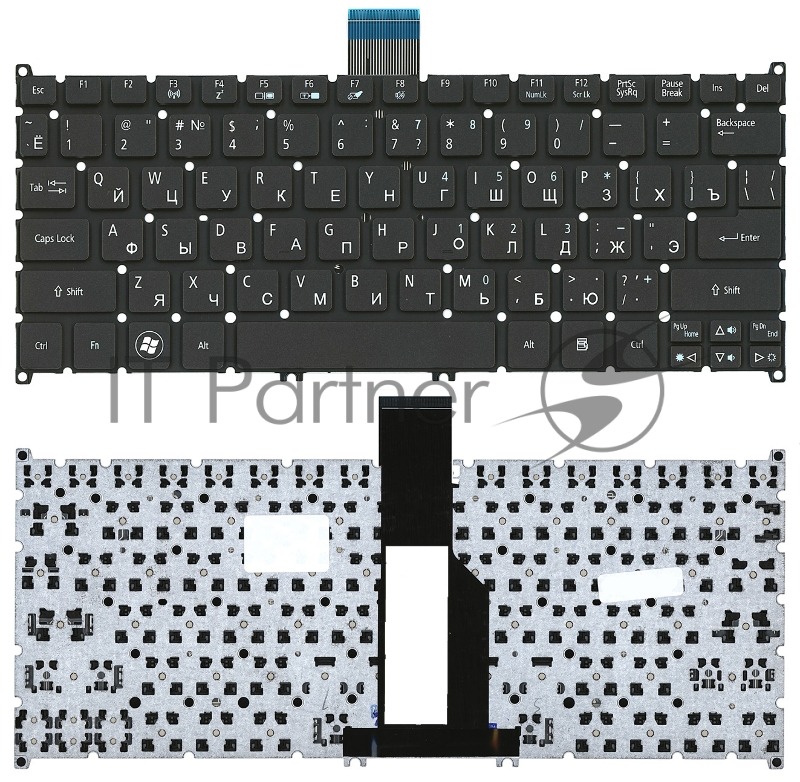 Клавиатура для ноутбука Acer Aspire S3 Aspire One 725 756 AO725 AO756 черная