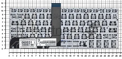 Клавиатура для ноутбука Asus TP300, TP300L черная без рамки