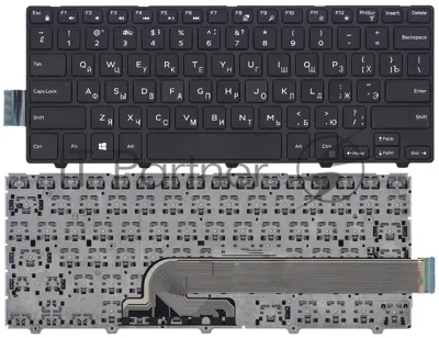Клавиатура для ноутбука Dell Inspiron 14-3000 черная