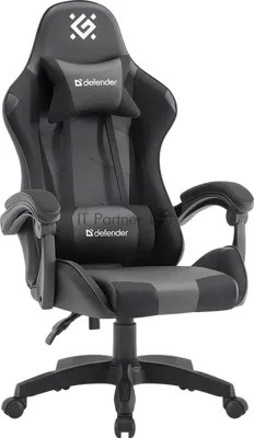 Кресло игровое Defender OKAS BLACK/GREY PU