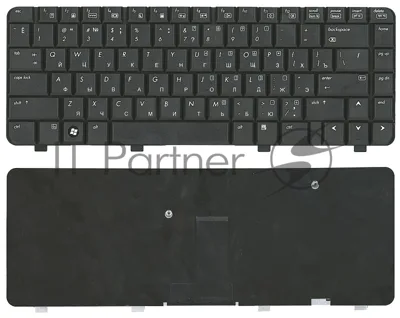 Клавиатура для ноутбука HP 530 черная