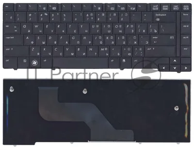 Клавиатура для ноутбука HP EliteBook 8440P 8440W черная