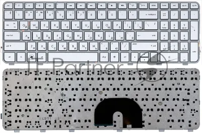 Клавиатура для ноутбука HP Pavilion DV6-6000 серебристая