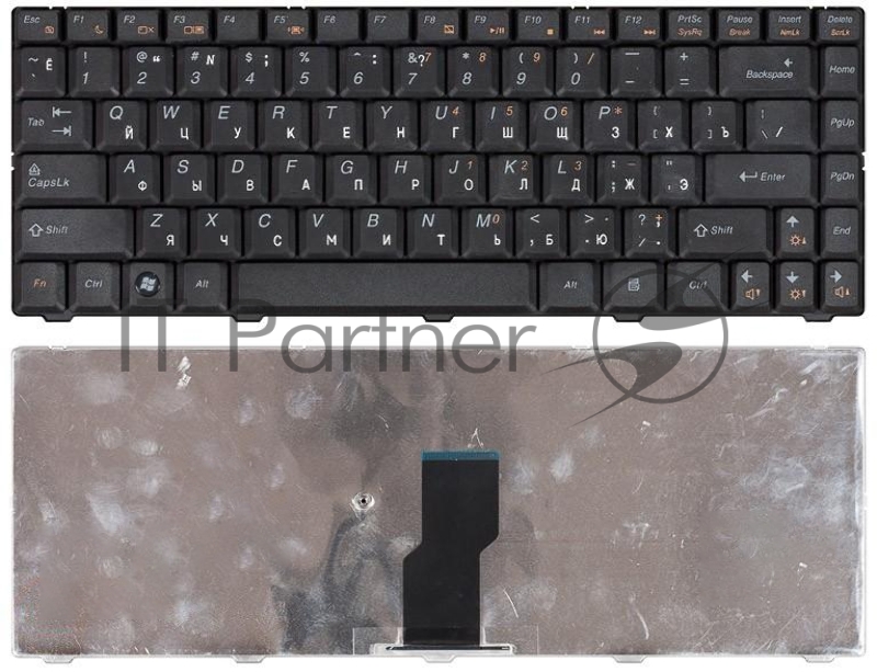 Клавиатура для ноутбука Lenovo IdeaPad B450 черная