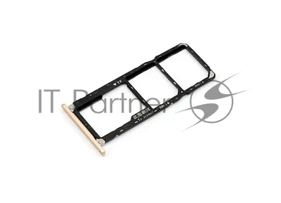 Лоток для SIM-карты Huawei Honor 8X Max золотой