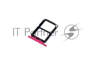 Лоток для SIM-карты Huawei Nova 4 розовый