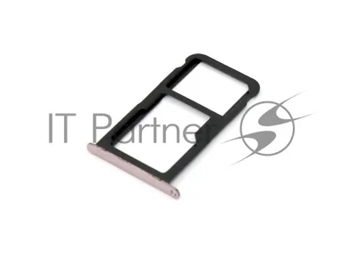 Лоток для SIM-карты Huawei P10 Lite розовый