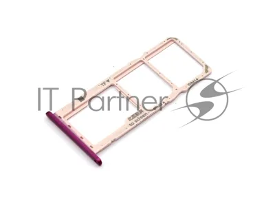 Лоток для SIM-карты Huawei Y7 Pro 2019 фиолетовый