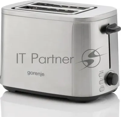 Тостер Gorenje T800DS нержавеющая сталь, 800 Вт, 2 слота