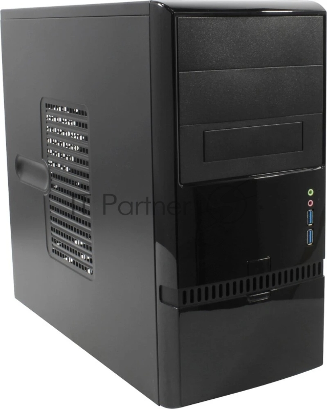 Компьютерный корпус Mini Tower InWin ENR022 черный 500W PM-500ATX U3.0*2+A(HD) mATX
