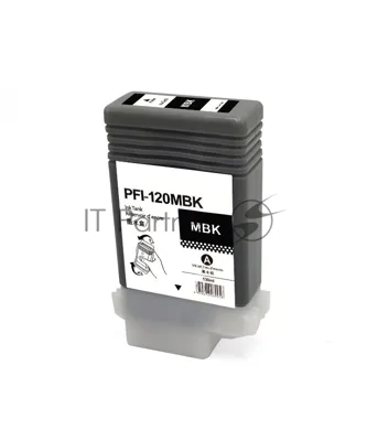 Картридж струйный NVPrint PFI-120MBK (NV-2884C001) Matte Black для Canon imagePROGRAF TM-200/205/300/305 (130 мл) совместимый