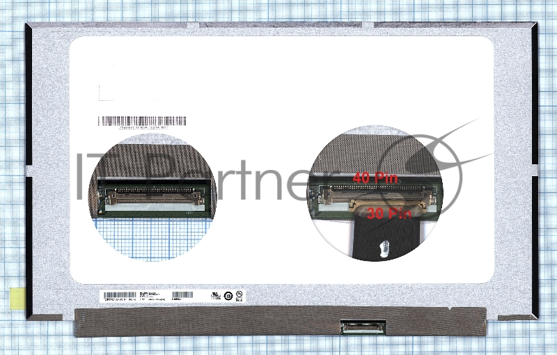 Матрица B156HAN02.1 40pin 0.5мм