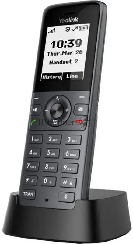 Телефон DECT-трубка Yealink W71H, экран 1.8", FNR, для W70B/W71P/W73P/W74P/W76P/W79P/W75/W80/W90