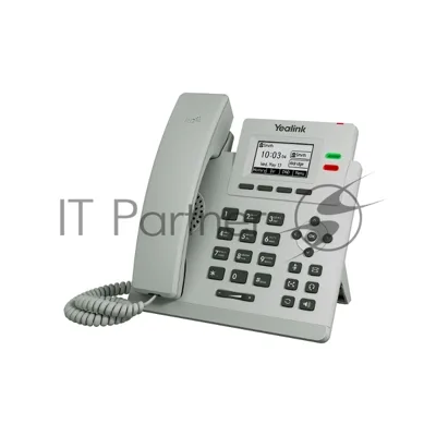 Телефон YEALINK SIP-T31P, светло-серый, 2 аккаунта, PoE, шт