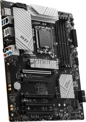 Материнская плата MSI PRO B760-P II, LGA1700, Intel B760, 4xDDR5, 4xSATA, 2xM.2, 1xPCIe 4.0 x16, DisplayPort, HDMI, 1x2.5Gb LAN, USB Type-C, 5x3.5 мм, 7.1, ATX