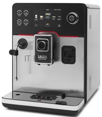 Кофемашина автоматическая Gaggia RI9782/01 NEW ACCADEMIA INOX серебристый/черный, молотый/зерновой, 1.6 л, 1400 Вт, 15 бар