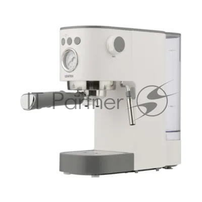 Кофеварка рожковая Centek CT-1168 белый, исп. кофе - молотый, 1.2 л, 1350 Вт, 20 бар