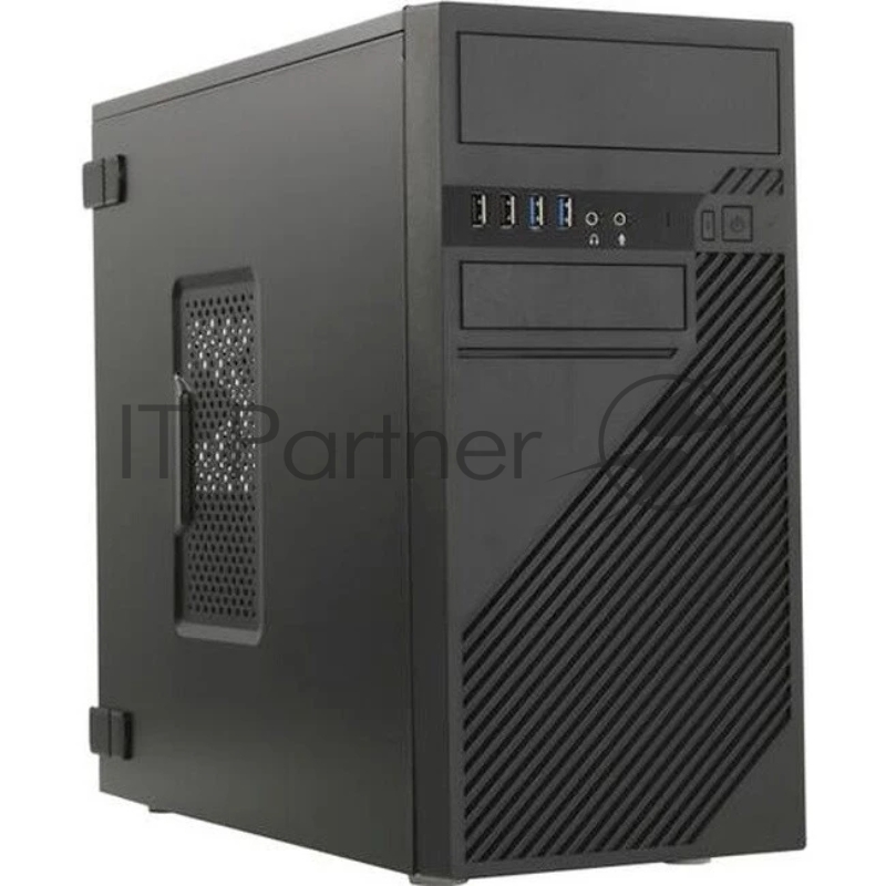 Компьютерный корпус Mini Tower InWin EFS712 Black U3*2+U2*2+A(HD) + front fan holder + Screwless mATX (без блока питания)