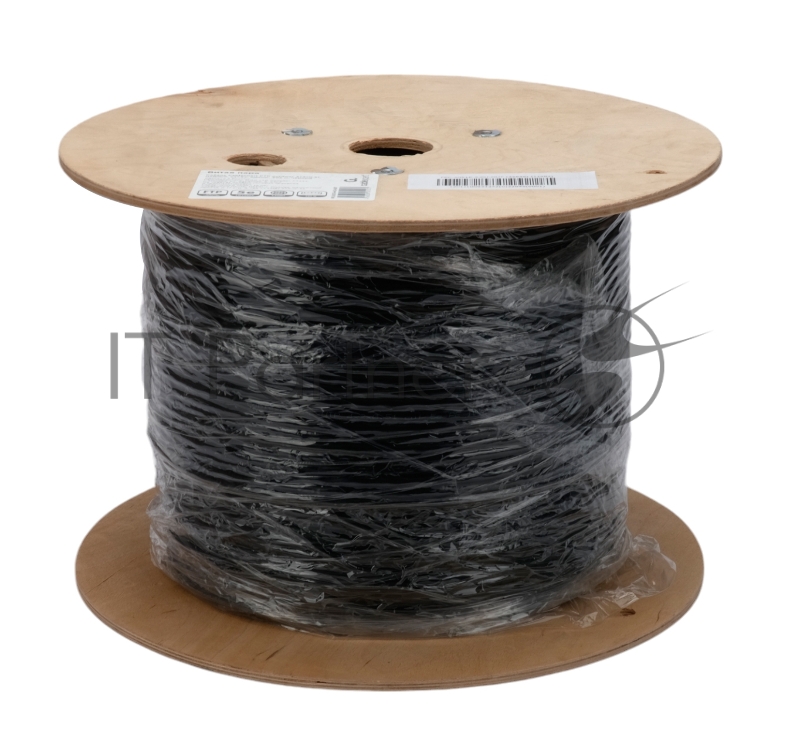 Кабель Cablexpert FPC-5051E-4-CU-OUT, FTP outdoor 4x2x0.51, медный, FLUKE TEST, кат.5e, однож., 305м, катушка, черный