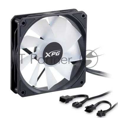 Вентилятор для корпуса ADATA XPG VENTO R 120 ARGb PWM черный, 120 мм, 1600 об/мин, 32 дБ, 4 pin