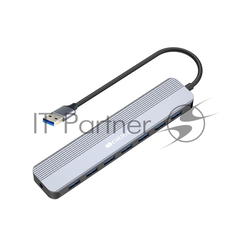 Концентратор USB-A ORIGO OU2270P/A1A с 7 портами USB 3.0 (1 порт быстрой зарядки)