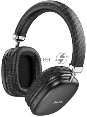 Беспроводные/проводные наушники Hoco W35 черный, полноразмерные, Bluetooth + проводной, до 40 ч