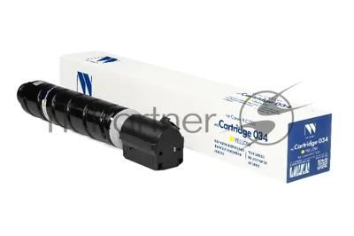 Картридж NVPrint совместимый NV-034 Yellow для Canon iR C1225 (7300k)