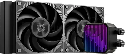 Система жидкостного охлаждения ID-Cooling DX240 MAX ARGb черный 120мм алюминий+медь 2150rpm 32.5db 4-pin 300W