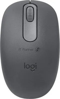 Мышь беспроводная Logitech M196 графитовый, 1000 dpi, Bluetooth, кнопки - 3