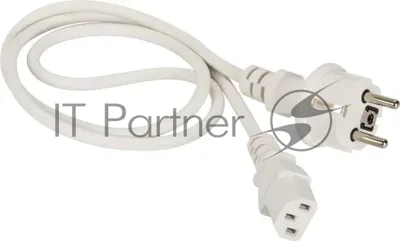 Шнур питания Lanmaster LAN-PP13/SH-1.5-WH C13-Schuko проводник.:3x0.75мм2 1.5м 220В 10А белый