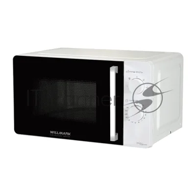 Микроволновая печь Willmark WMO-281XW белый, 20 л, 700 Вт, переключатели - поворотный механизм