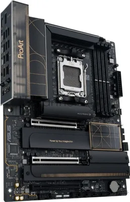Материнская плата ASUS PROART X870E-CREATOR WIFI, AM5, AMD X870E, 4xDDR5, 4xSATA, 4xM.2, 2xPCIe 5.0 x16, 1xPCIe 4.0 x4, DisplayPort, HDMI, 1x2.5Gb LAN, 1x10Gb LAN, USB Type-C, 3x3.5 мм, 7.1, ATX
