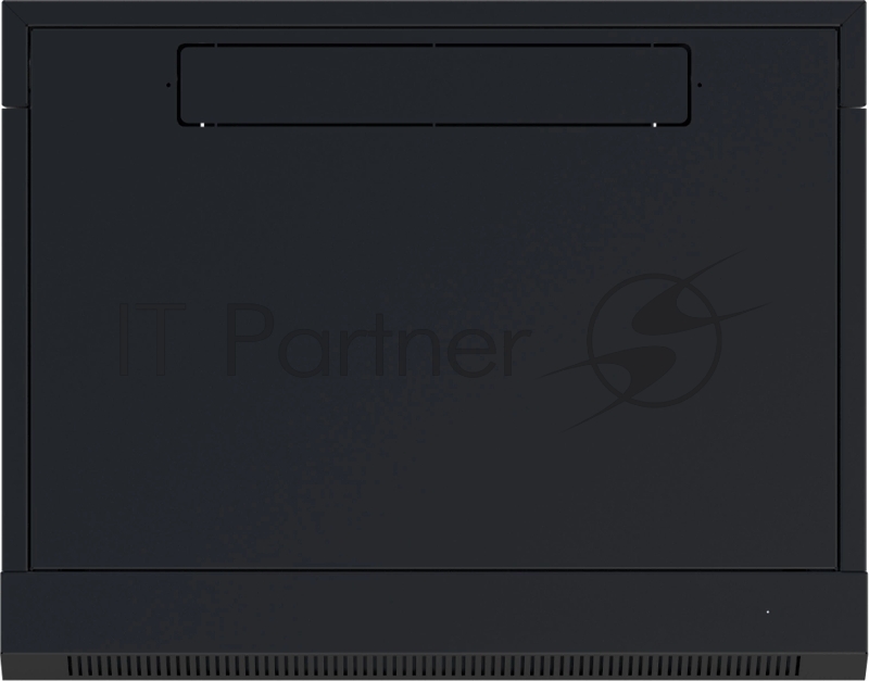 Шкаф коммутационный NTSS (NTSS-W6U6060GS-BL) настенный 6U 570x600 мм пер. дв. стекл 60 кг черный 19.5 кг