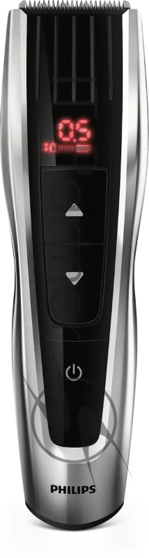 Машинка для стрижки Philips HC9420/15 серебристый/черный (насадок в компл:3шт)