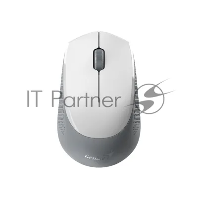 Мышь беспроводная Genius NX-8000S BT белый, 1200 dpi, радиоканал, Bluetooth, USB, кнопки - 3