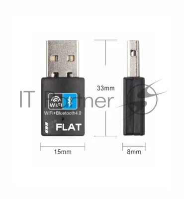 Адаптер Флат FP-WF+BT USB-адаптер устройство, позволяющее подключить Flat-Phone B10 к WiFi сети и Bluetooth-гарнитуре