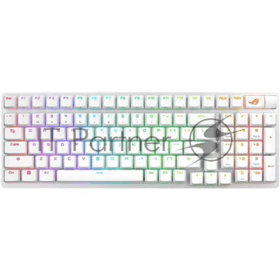 Клавиатура проводная ASUS X901 SCOPE II 96 WL/WHT/NXSW/RU/PBT
