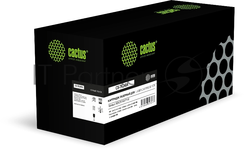 Картридж лазерный Cactus CS-TK240A TK240A черный (6000 стр.) для Катюша M240/M140/P140