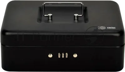 Ящик для денег без номинала Cactus CS-DCB-003 90x250x180 графитовый