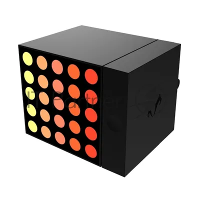 Настольный ARGb светильник Yeelight Cube-Desktop Atmosphere Light-Color Light-Dot Matrix Light Basic Package-WiFi