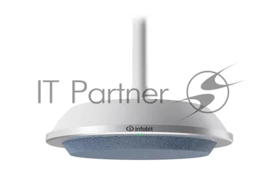 Микрофон Infobit iSpeaker CM710 Микрофонный массив, Digital Array Ceiling Microphone, support daisy-chain